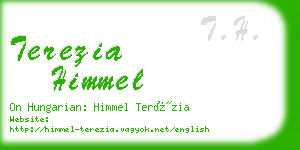 terezia himmel business card